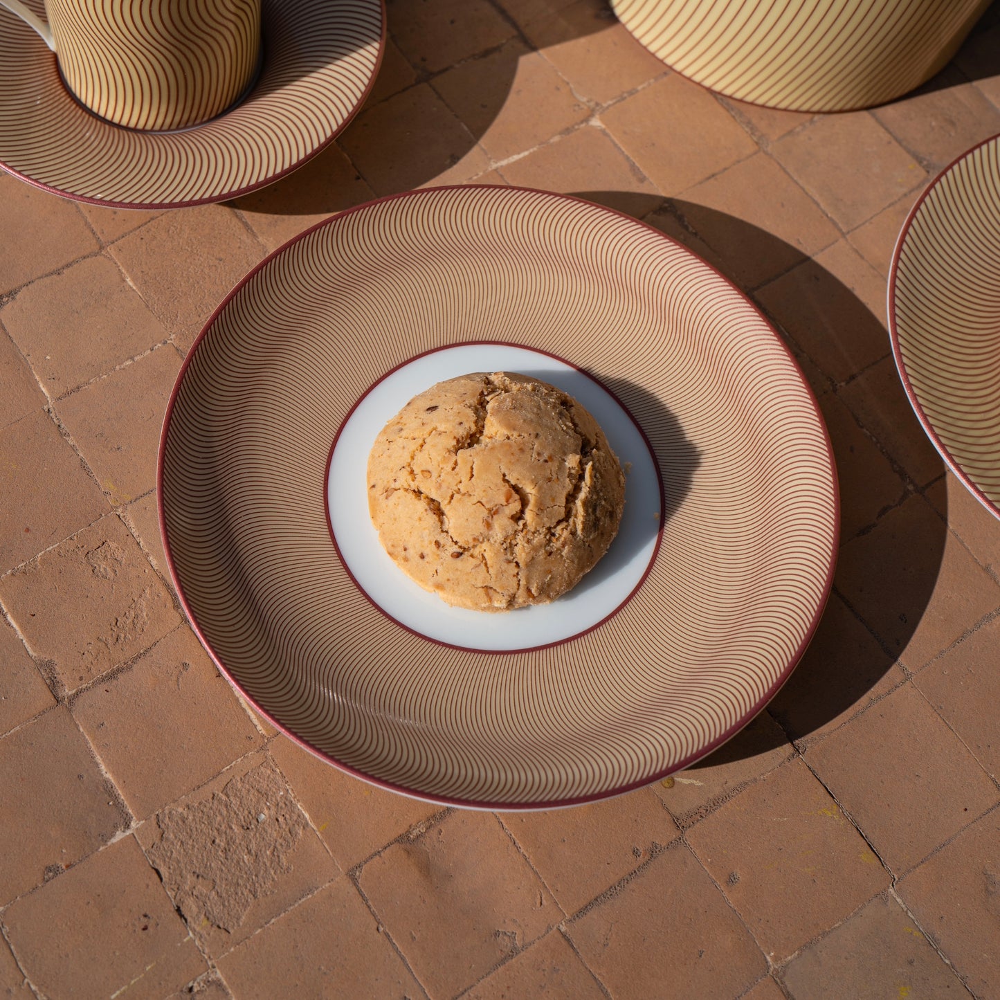 Bread plate - Beige Illusion
