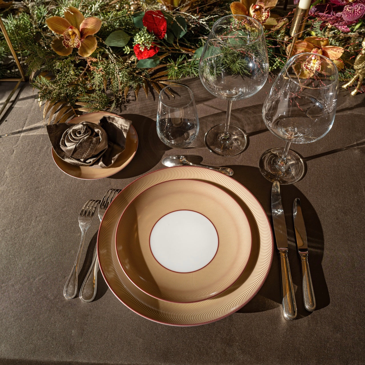 Dessert plate - Beige Illusion