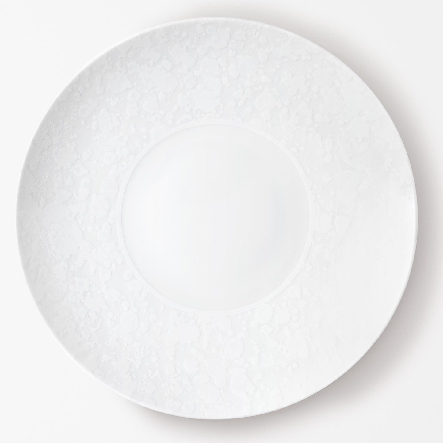 Assiette de présentation - Éclipse Blanche