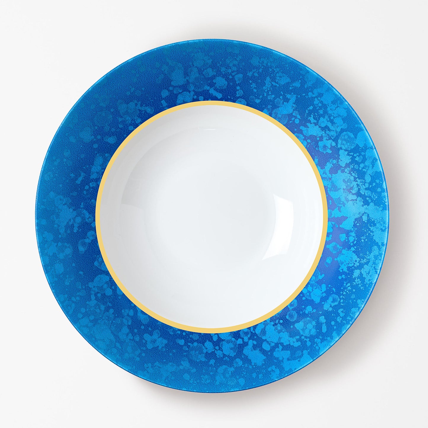 Assiette creuse - Éclipse Bleue