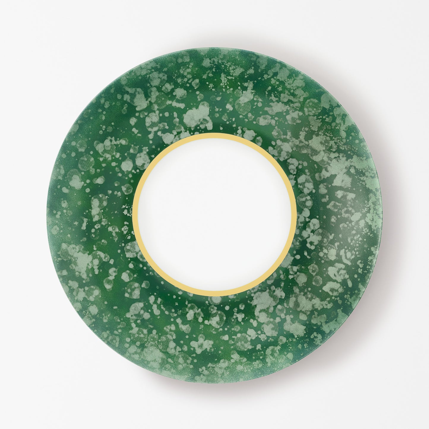 Dessert plate - Green Eclipse