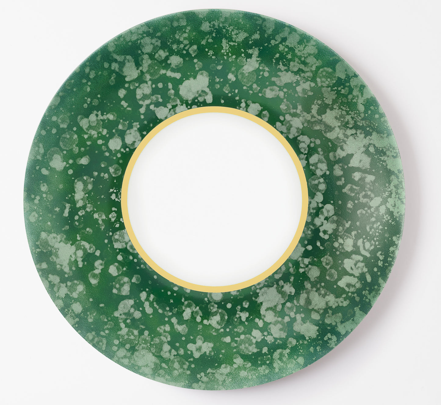 Assiette de présentation - Éclipse Verte