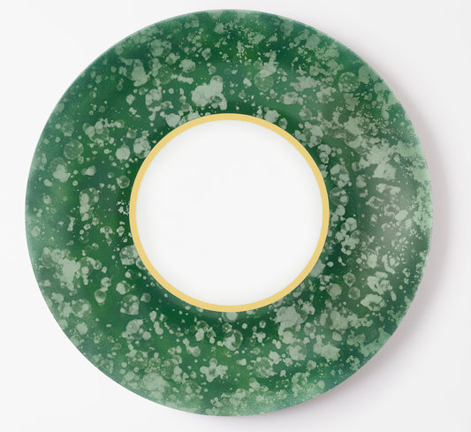Assiette de présentation - Éclipse Verte