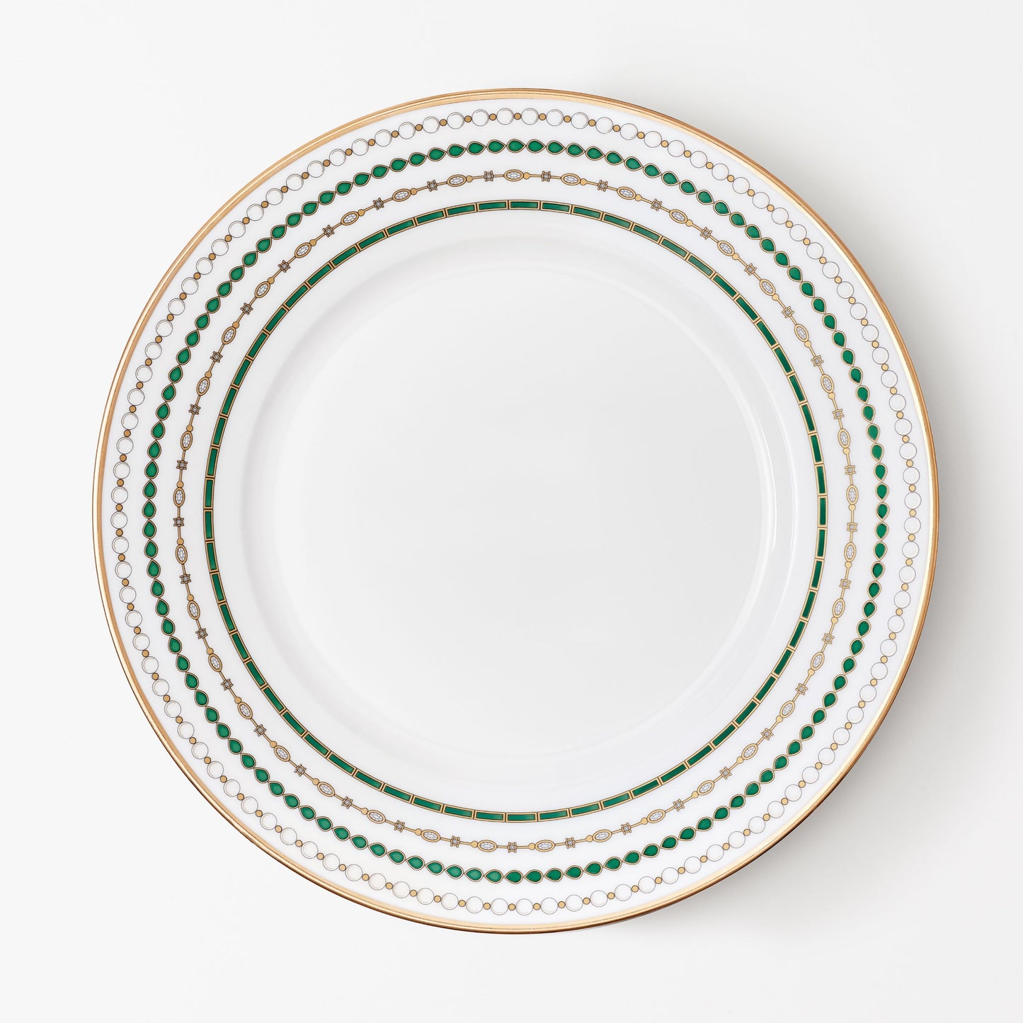 Dinner plate - Emerald Jewels