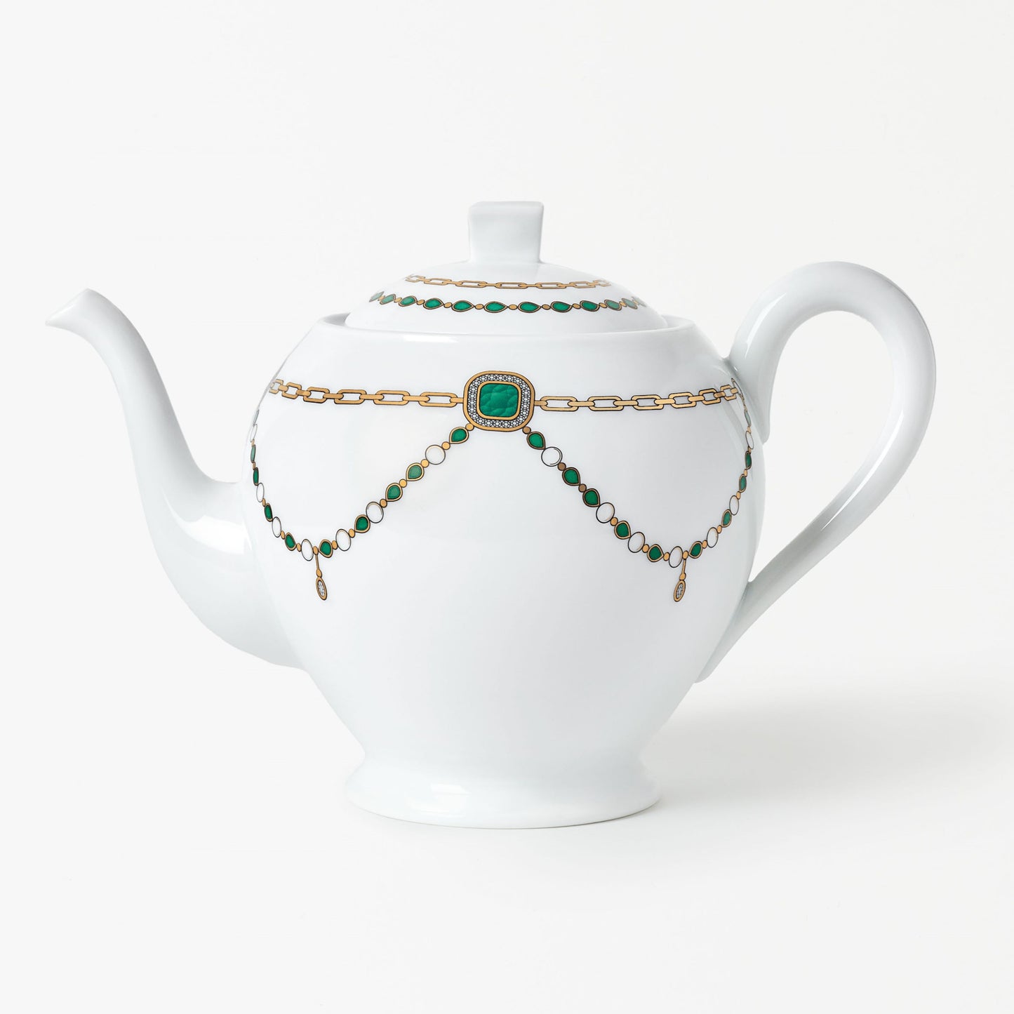12 cup teapot - Jewelry Emeralds