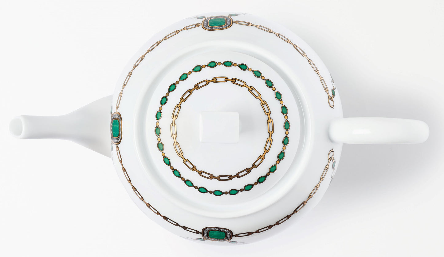 12 cup teapot - Jewelry Emeralds