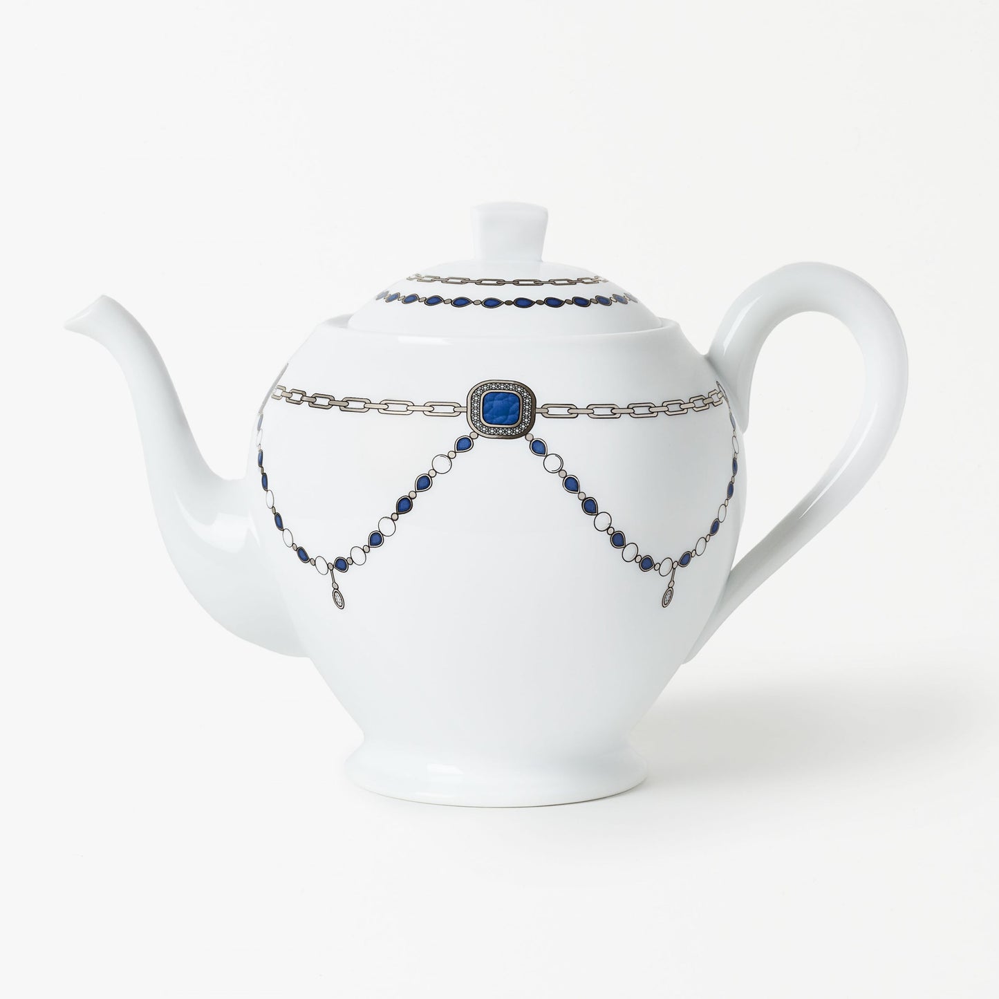 12 cup teapot- Sapphire Jewelry
