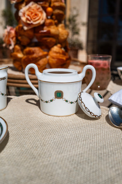Sugar bowl - Emerald Jewelry