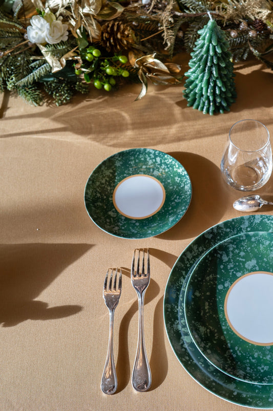 Assiette à pain - Éclipse Verte