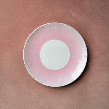 Assiette à dessert - Éclipse Rose