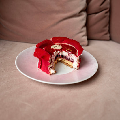 Assiette à dessert - Éclipse Rose