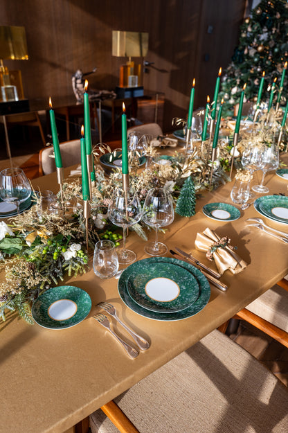 Dinner plate - Green Eclipse