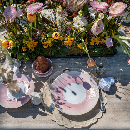 Dinner plate - Pink Eclipse