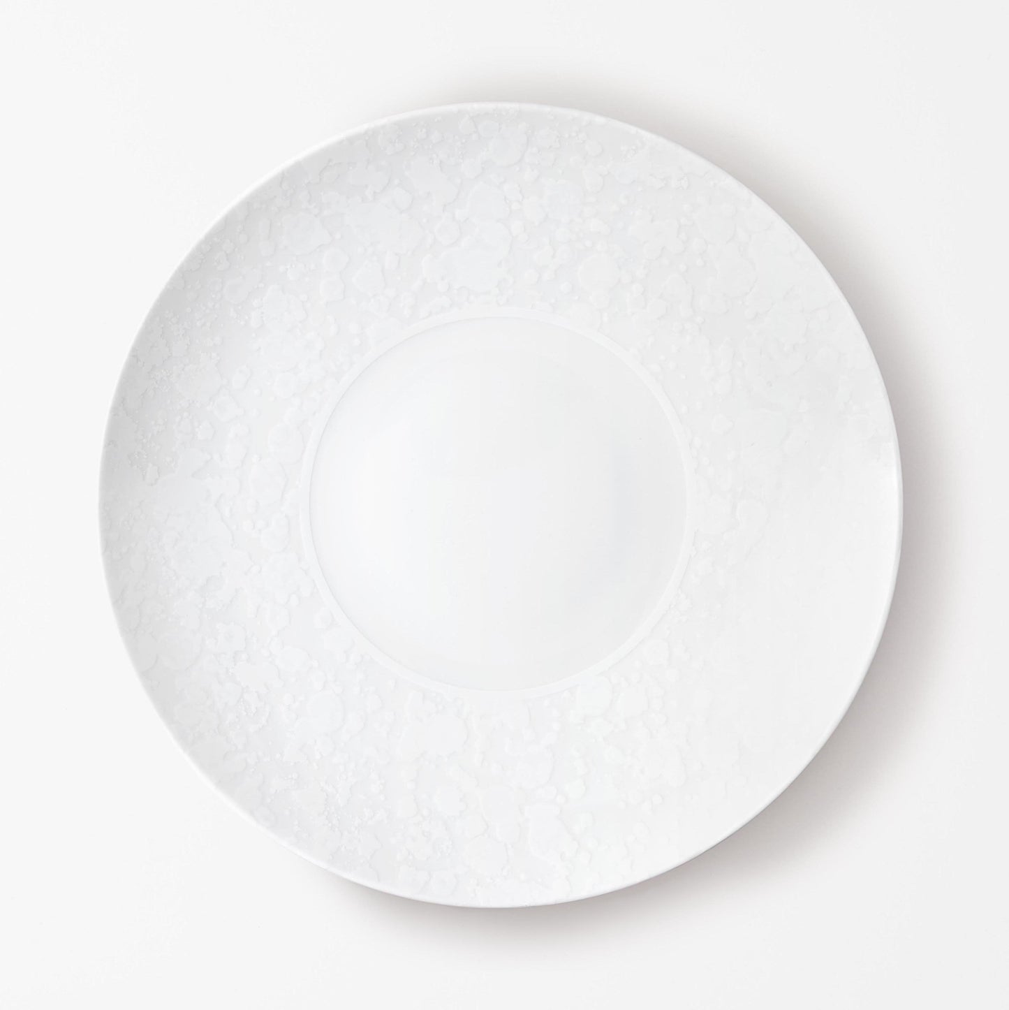 Assiette à dessert - Éclipse Blanche