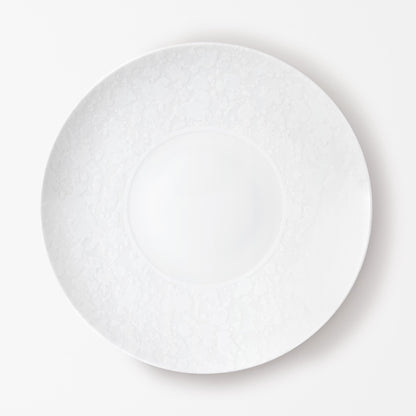 Assiette à dessert - Éclipse Blanche
