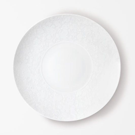 Assiette à dessert - Éclipse Blanche