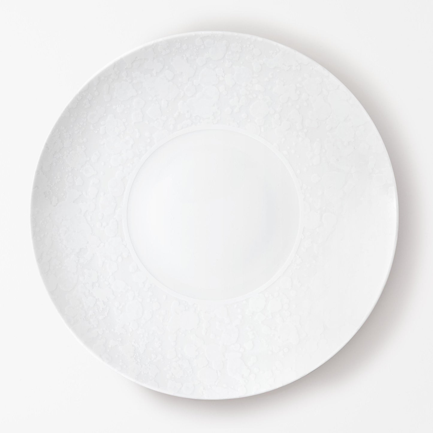 Assiette à dîner - Éclipse Blanche
