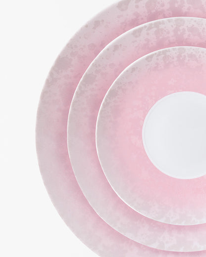 Assiette à dessert - Éclipse Rose
