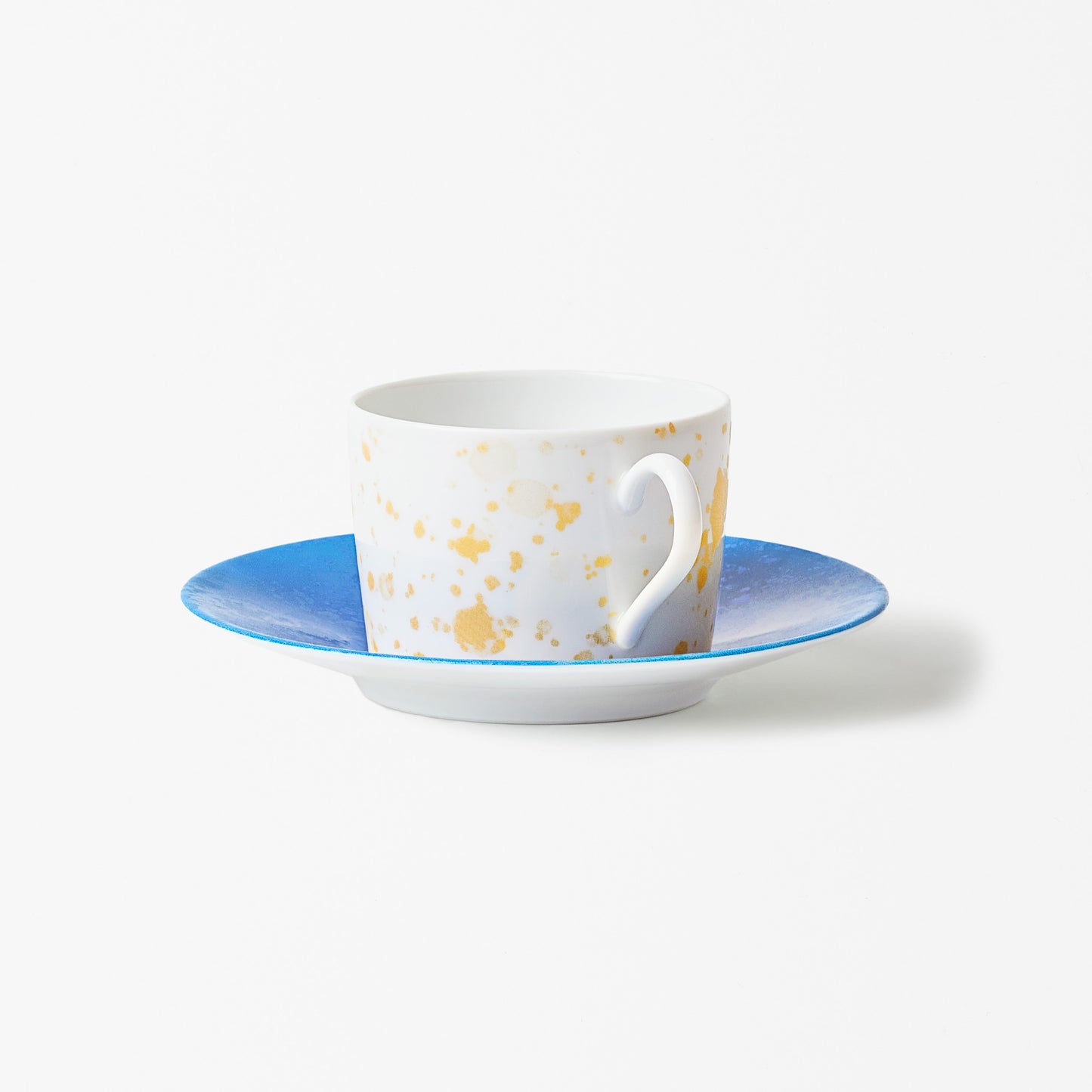 Tea cup with saucer - Blue Eclipse