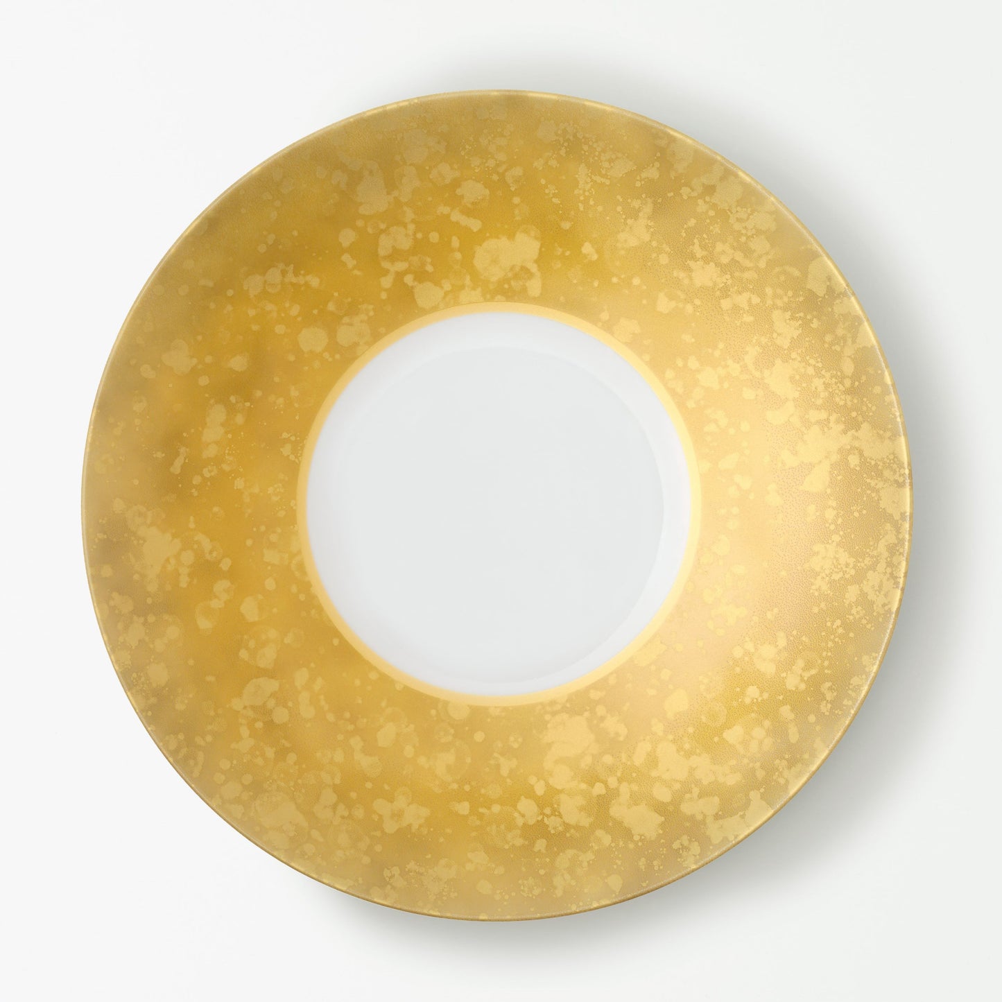 Dinner plate - Yellow Eclipse