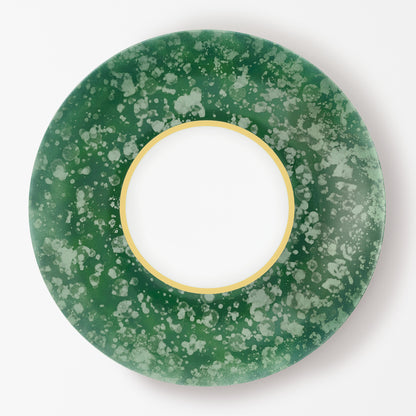 Dinner plate - Green Eclipse