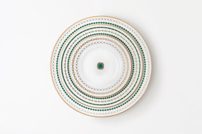 Dessert plate - Emerald Jewelry