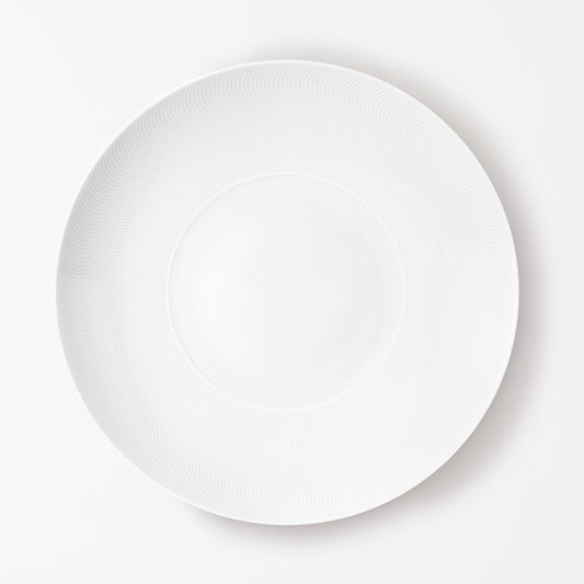 Assiette à dessert - Illusion Blanche