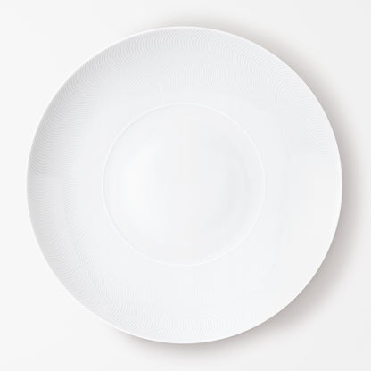 Assiette à dîner - Illusion Blanche
