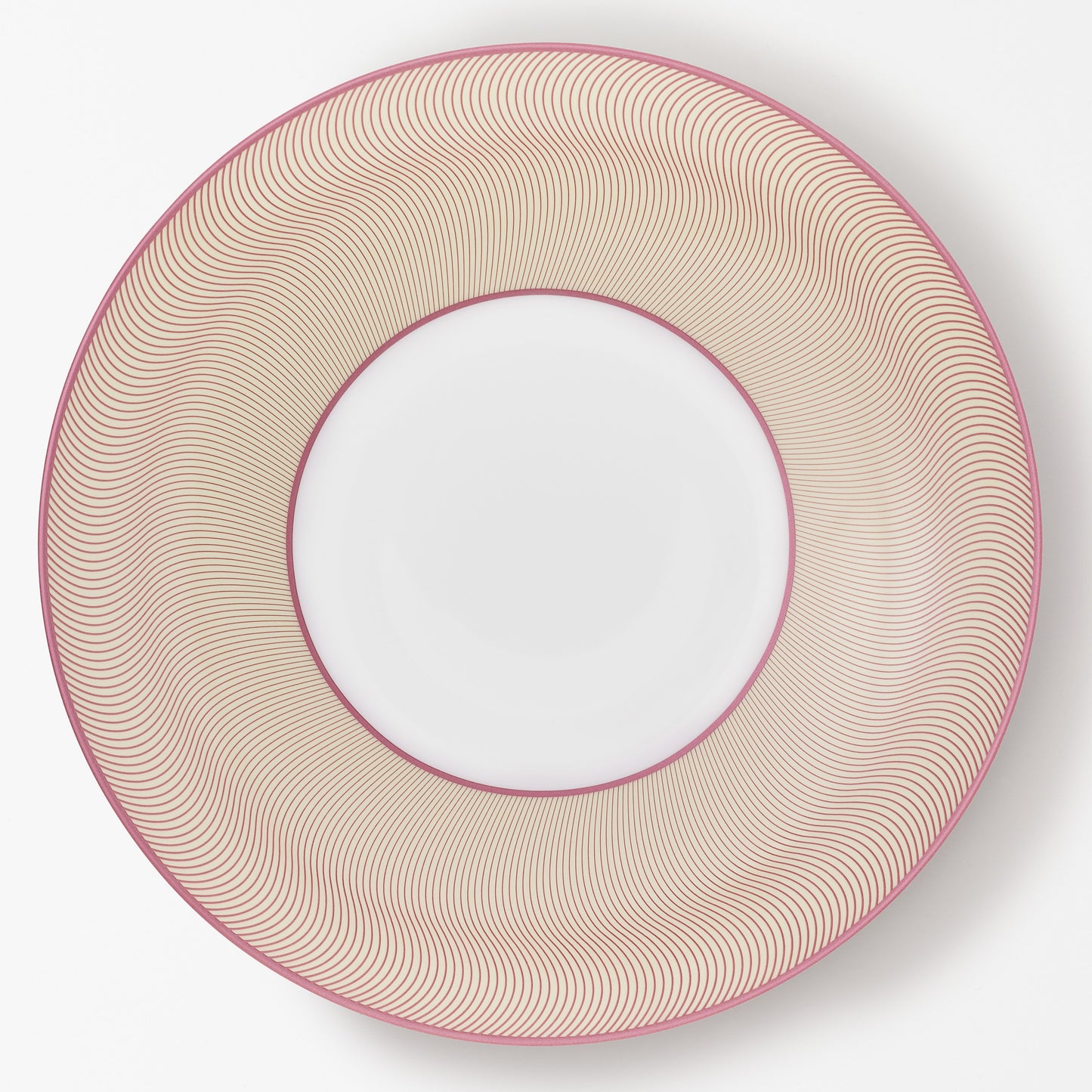 Assiette de présentation - Illusion Beige