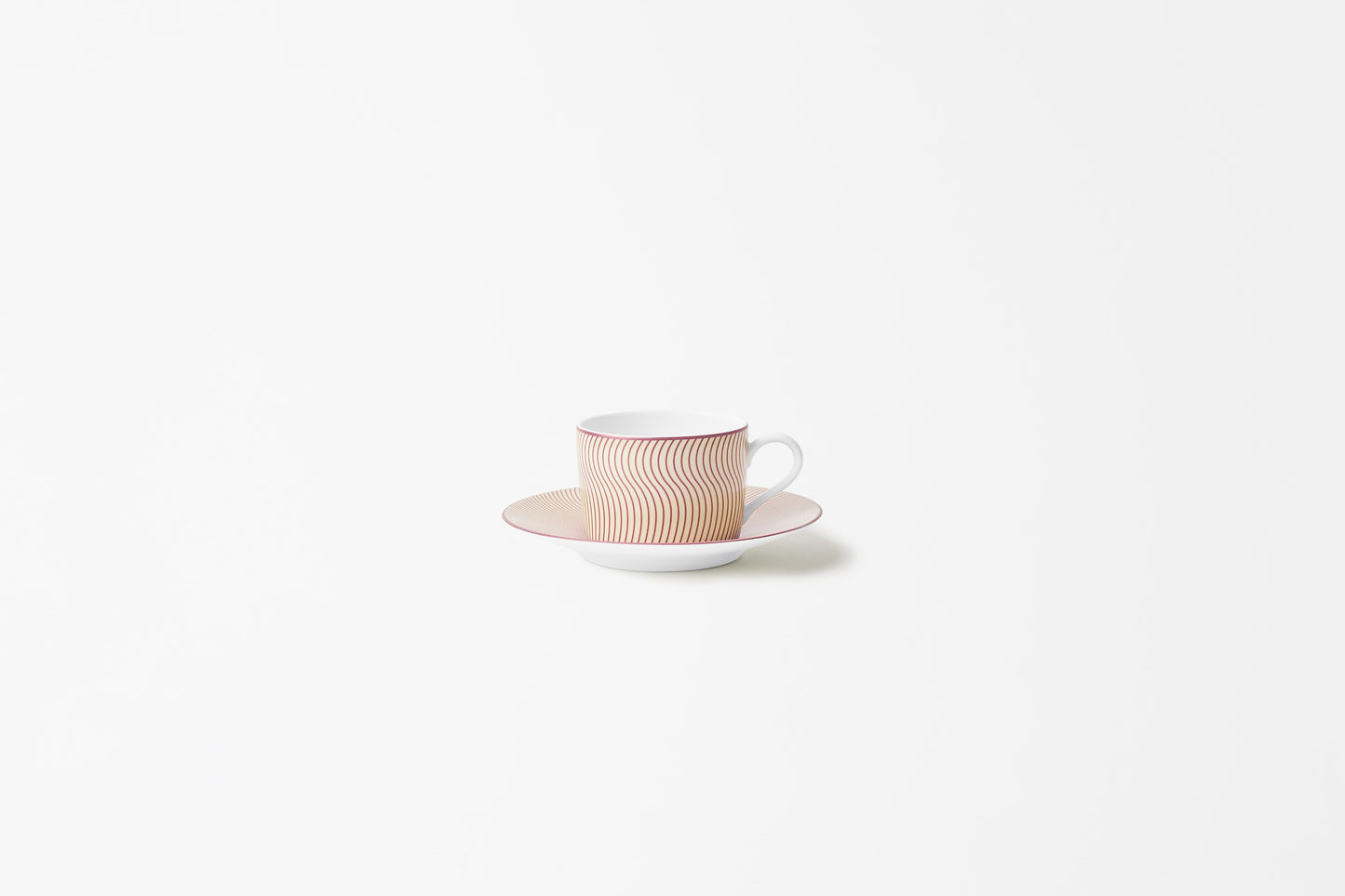 Tasse à thé avec la soucoupe - Illusion Beige