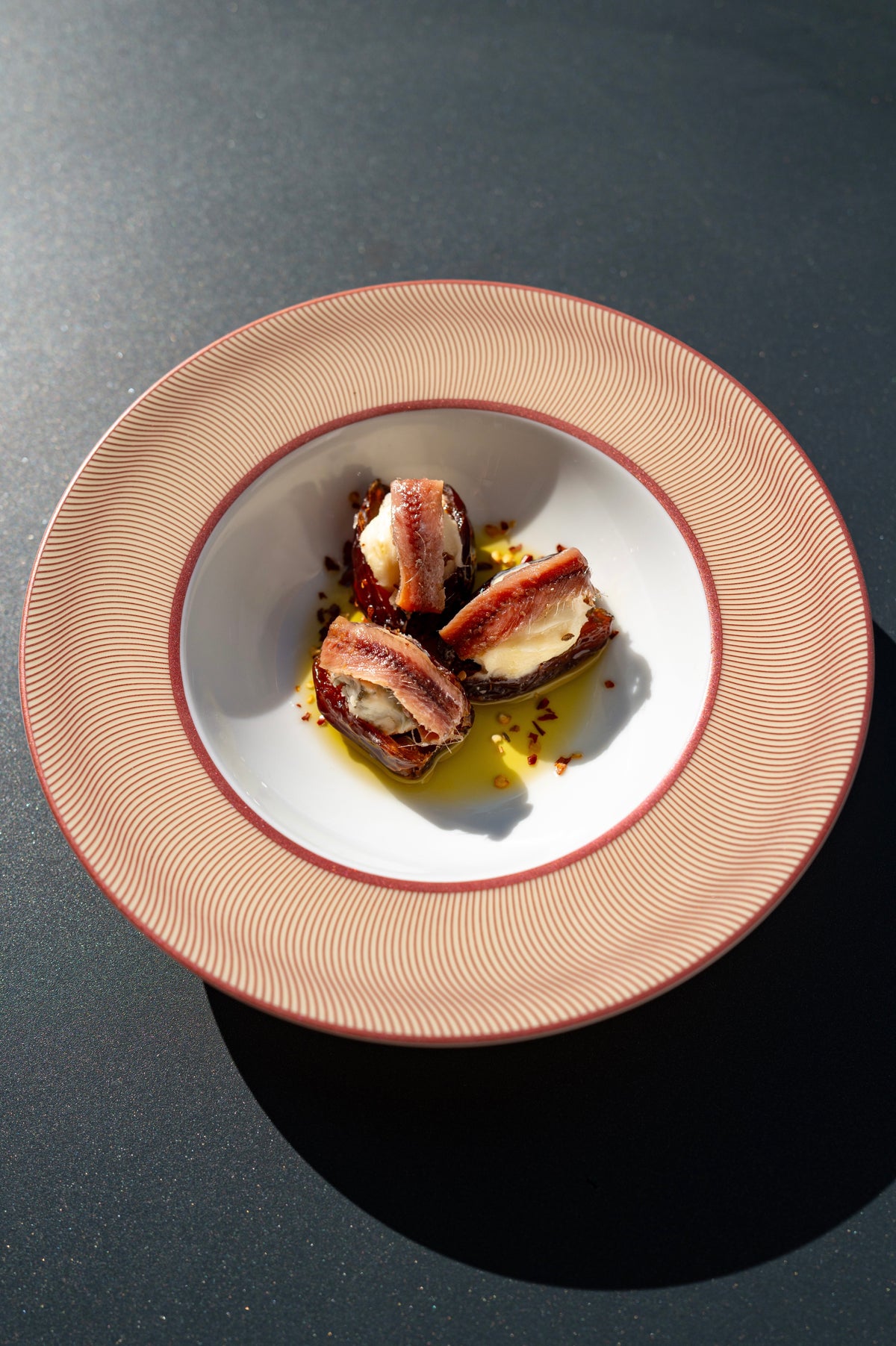 Assiette creuse - Illusion Beige