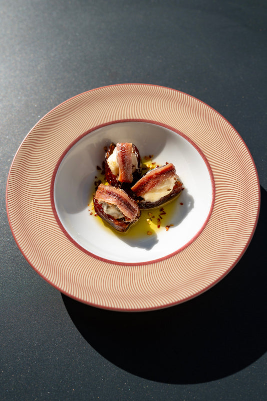 Assiette creuse - Illusion Beige