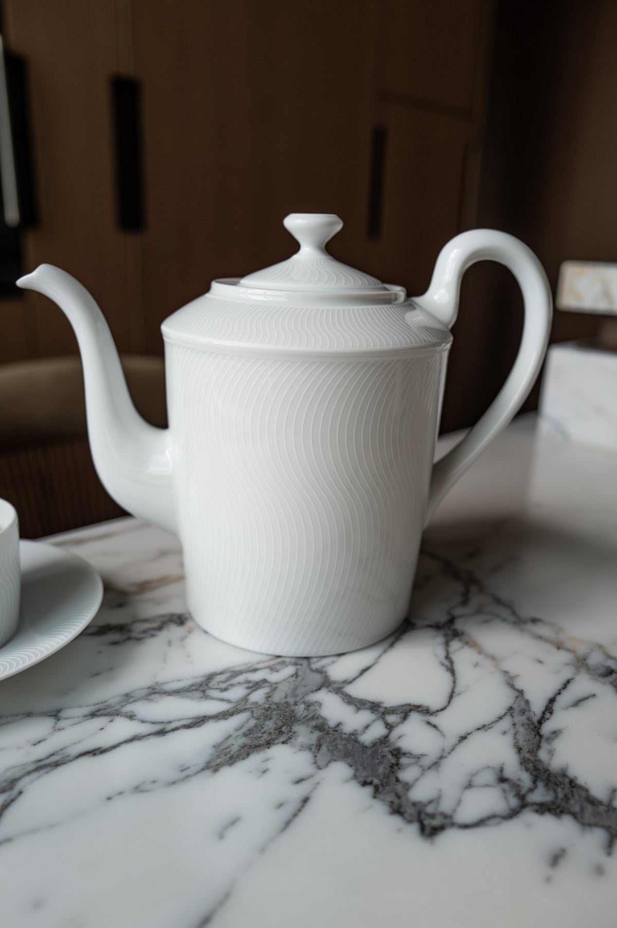 Cafetière 12 tasses - Illusion Blanche