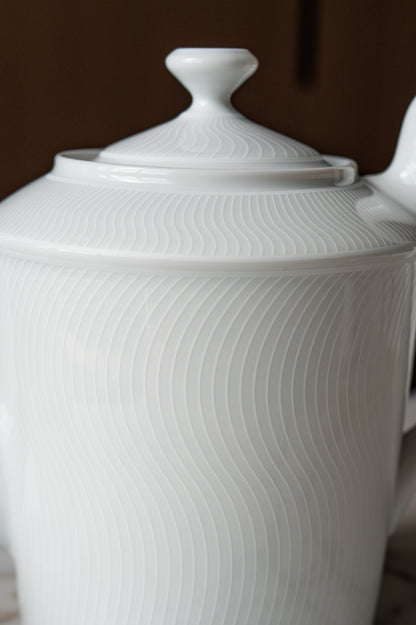 Cafetière 12 tasses - Illusion Blanche