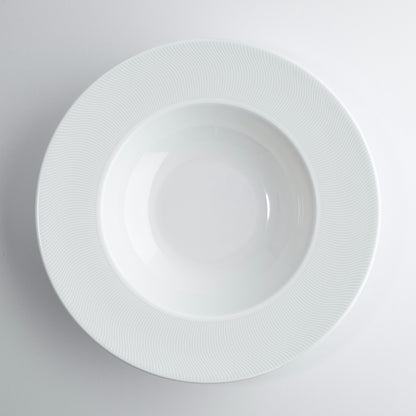 Soup plate - White Illusion