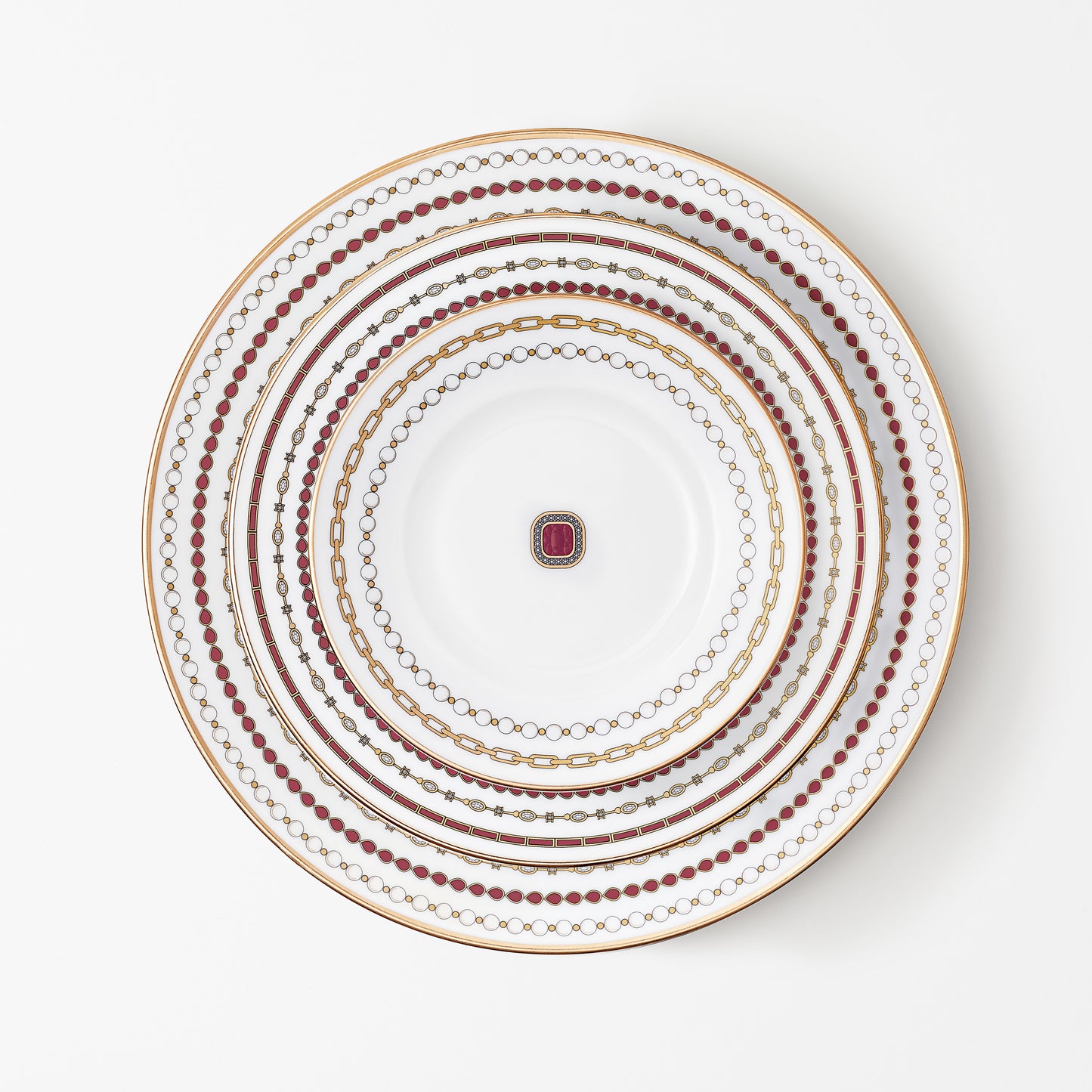 Dessert plate - Rubis Jewelry