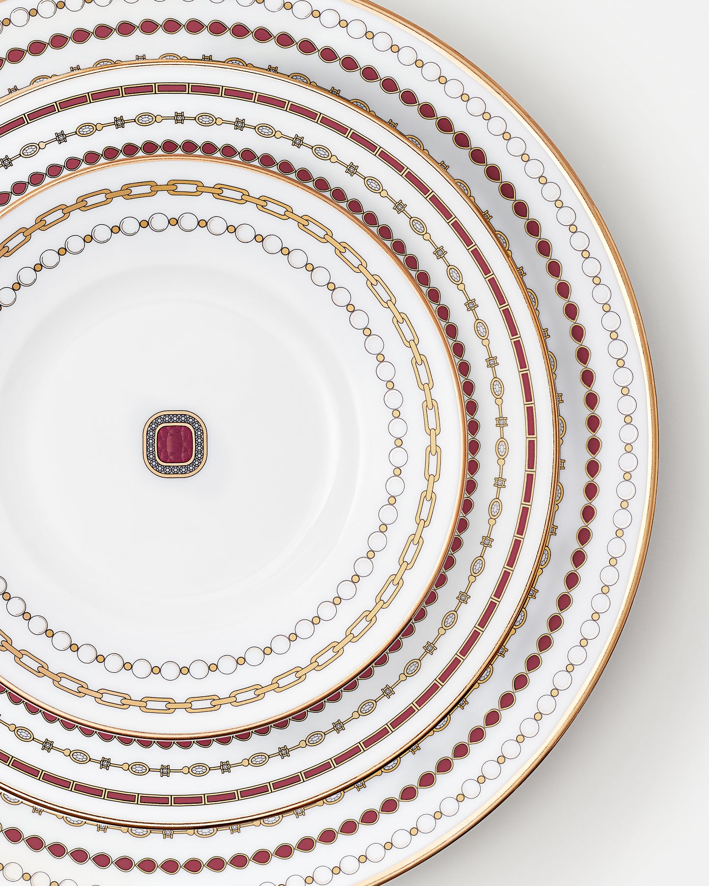 Dessert plate - Rubis Jewelry