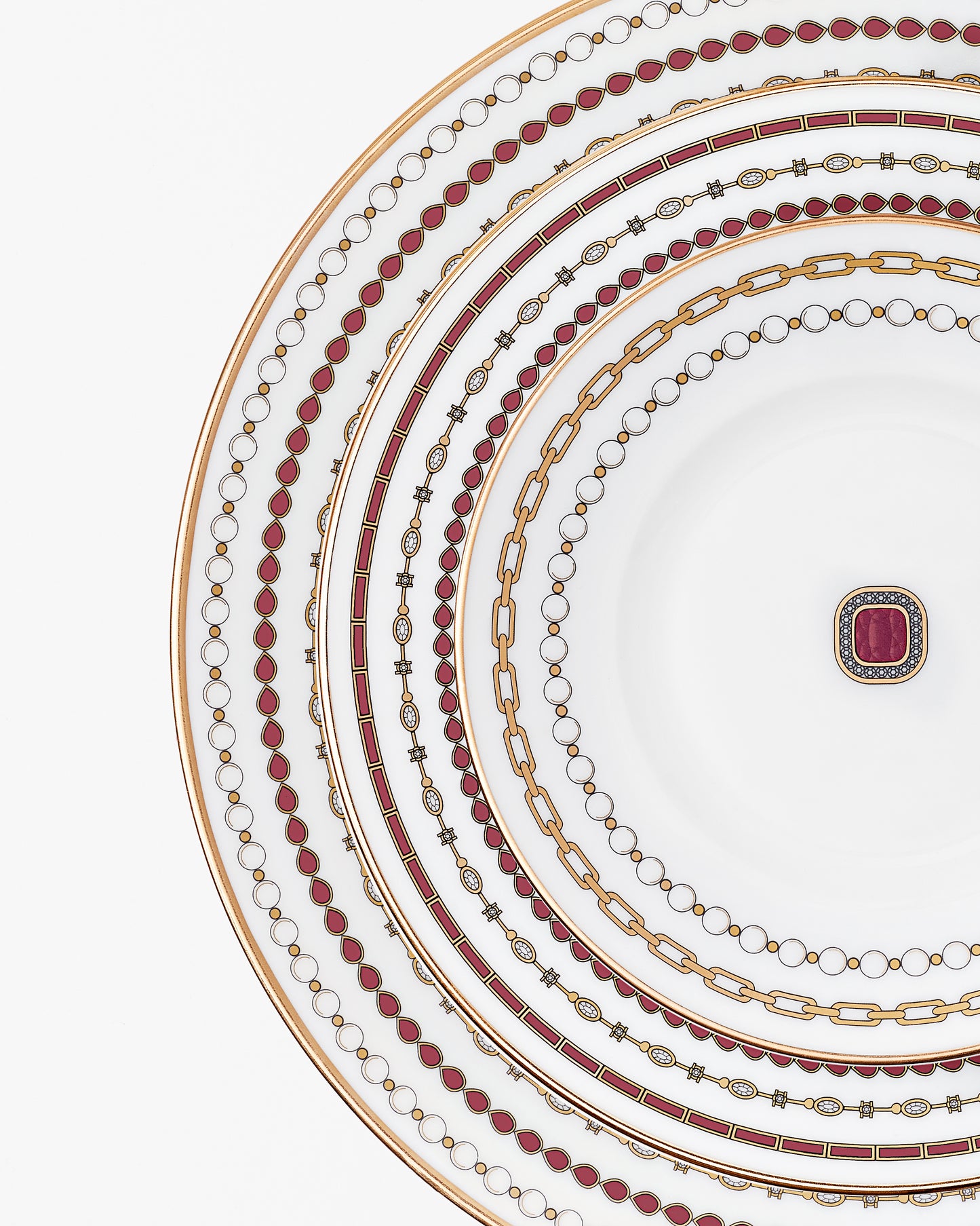 Dessert plate - Rubis Jewelry