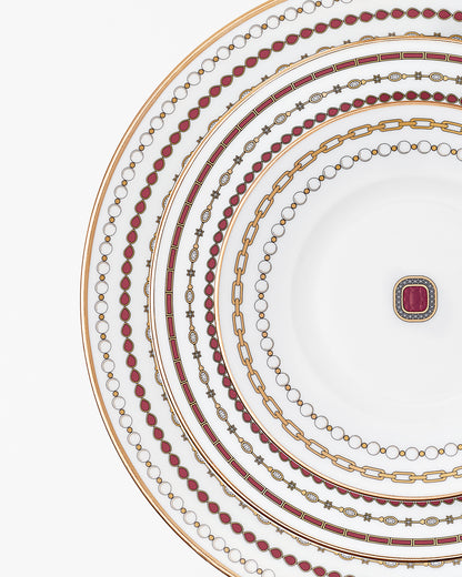 Dessert plate - Rubis Jewelry