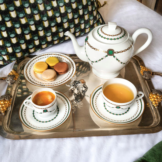 12 cup teapot - Jewelry Emeralds